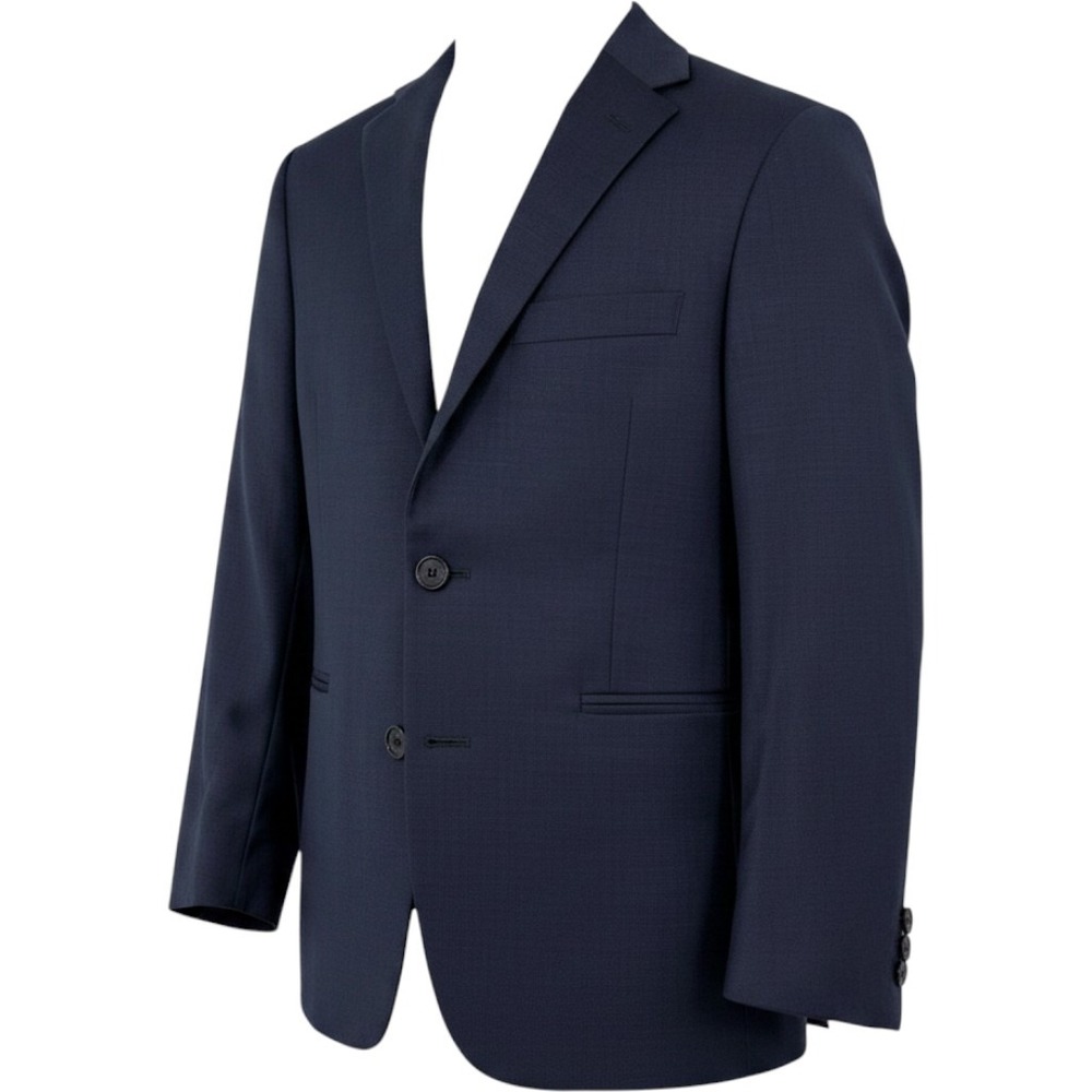 Michael Kors Blazer Boys Size 10R Navy Blue 100% Wool Single Breasted‎ Jacket
